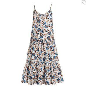 Derek Lam 10 Crosby Poplin Cotton Odile Midi Dress NWT Size 2